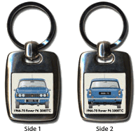 Rover P6 2000TC 1966-70 Keyring 5